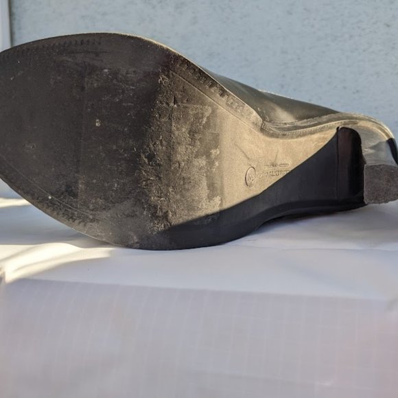 ALL SAINTS BLACK WIDOW STILETTO BOOTS - BLACK WIDOW - EU 39/US 8 - Picture 8 of 16